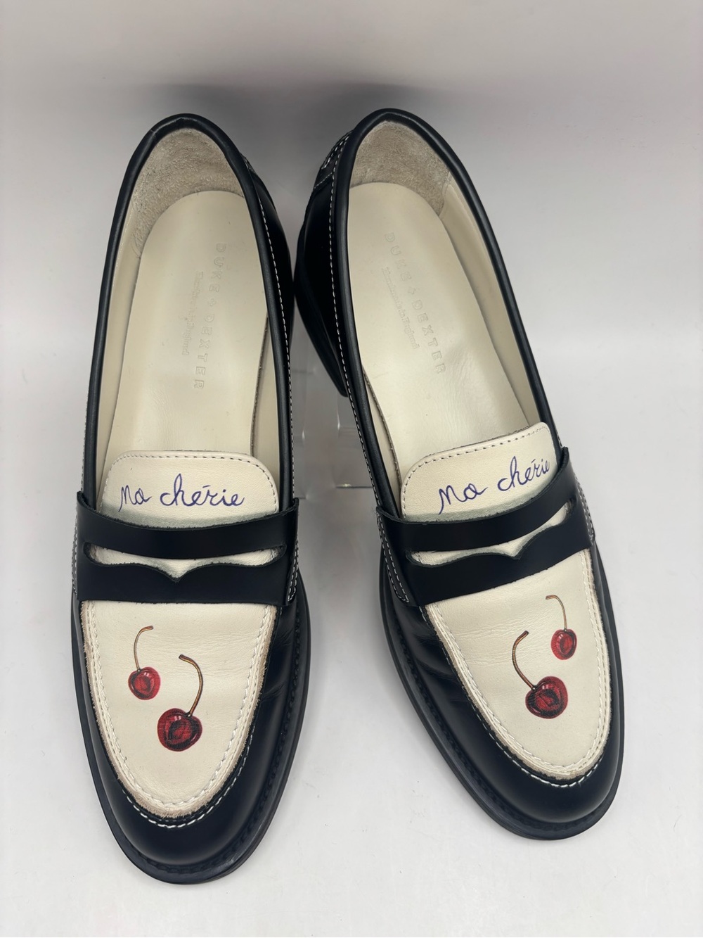 Duke + Dexter "Ma Chérie" Penny Loafers UK 7/US 9